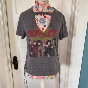 Lace-Up Bon Jovi Tee